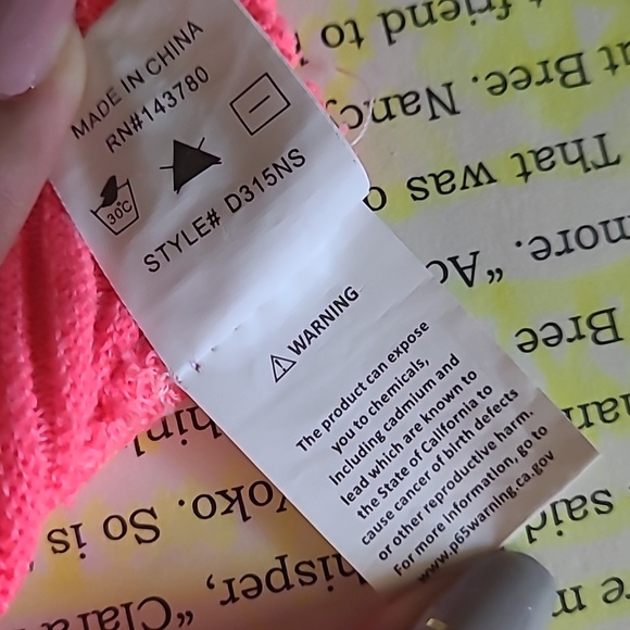 AWESOME USA dress/ size M/ bright pink color/ - Picture 8 of 8